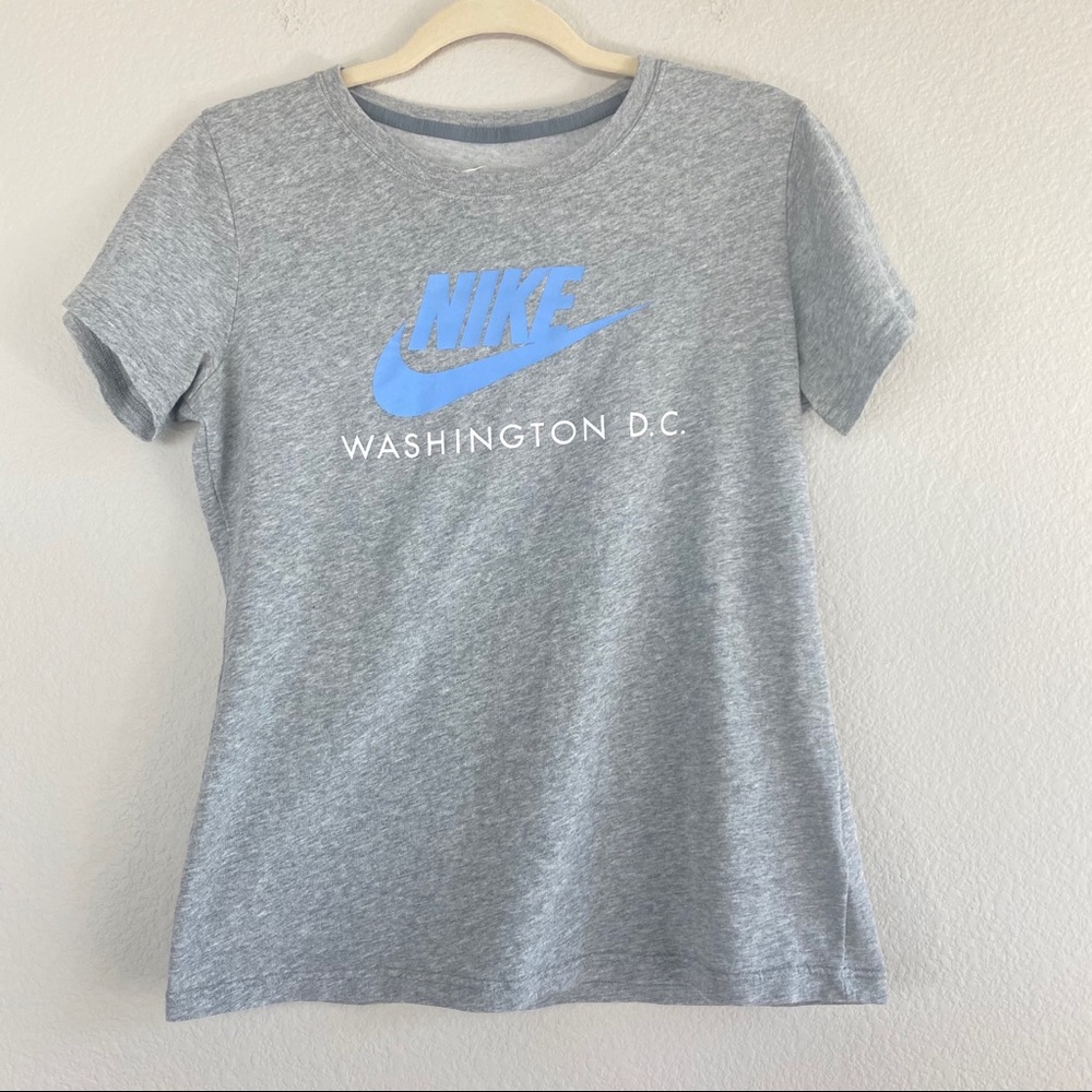 Nike Washington DC Gray Logo Tee L